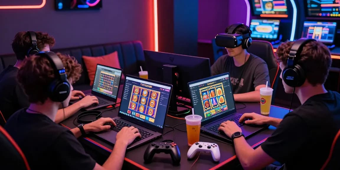 Engaging gaming experience with MPOCASH casino interface and vibrant atmosphere.