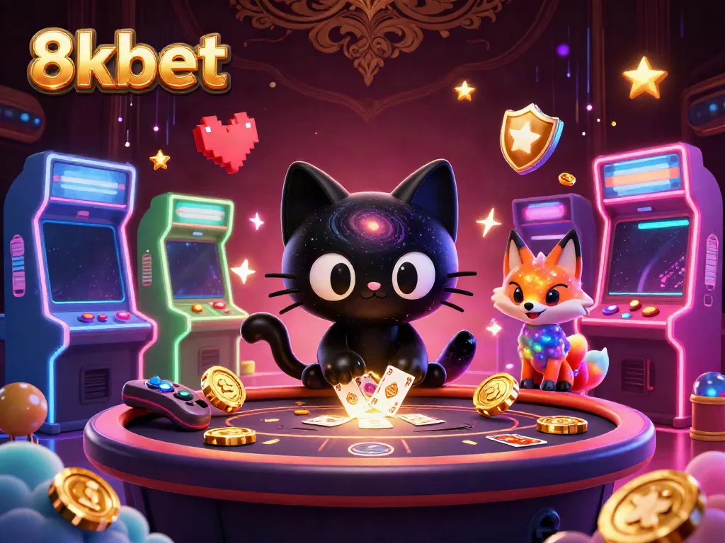 Join the excitement at 8xbet with a cosmic cat and fox winner at the casino.