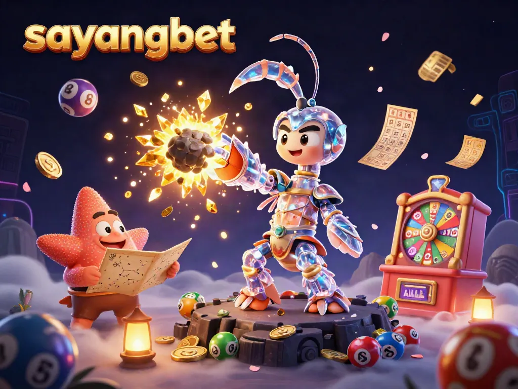 Win big with sayangbet's vibrant casino scene featuring exciting lottery and gaming action.