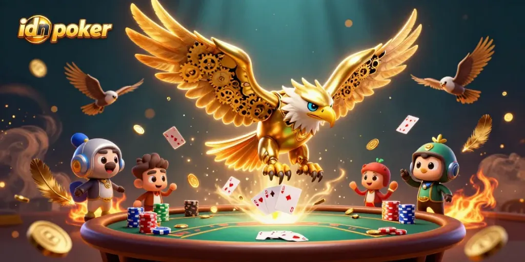 Experience the thrill of idn poker with engaging gameplay and stunning visuals in this dynamic scene.