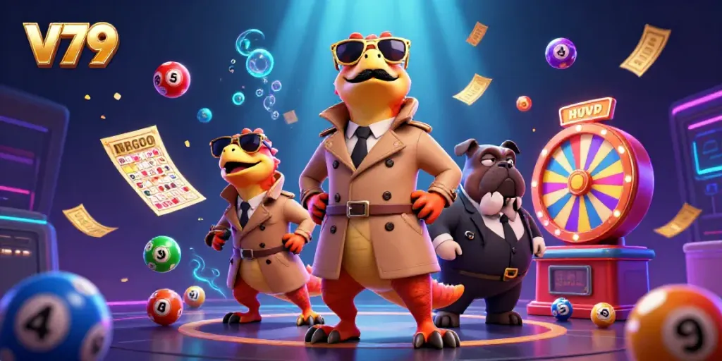 Catch the action with V79 as three raptors cleverly disguise to access a VIP casino lounge.