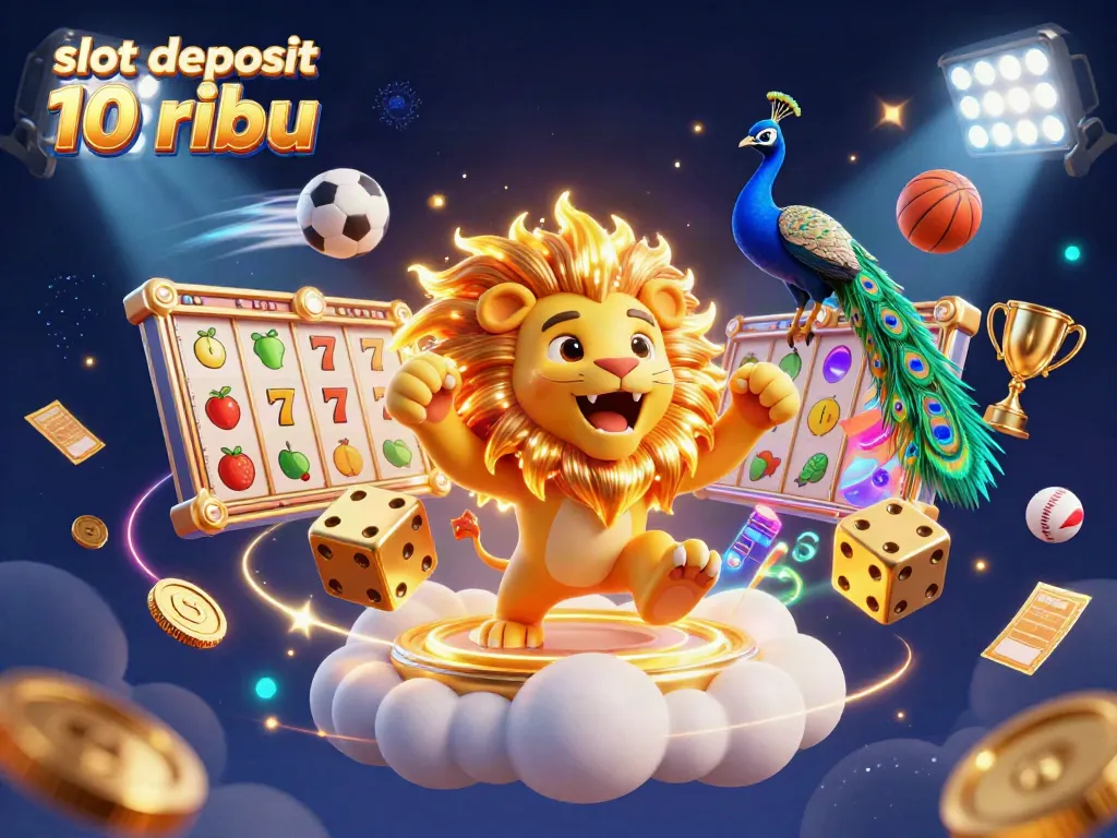 Experience thrilling wins with slot deposit 10 ribu in a vibrant 3D casino world.