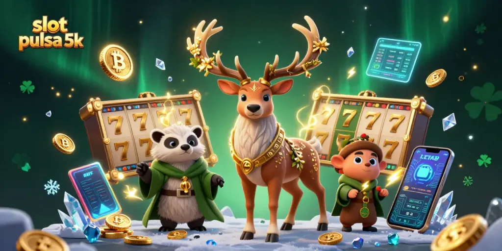 Experience engaging gameplay with slot pulsa 5k featuring vibrant characters and dynamic casino elements.