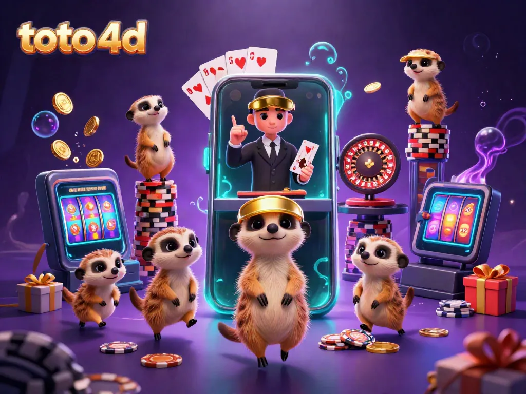 Berpartisipasi dalam permainan toto 4d dengan koloni meerkat yang unik menjalankan operasi kasino ini.