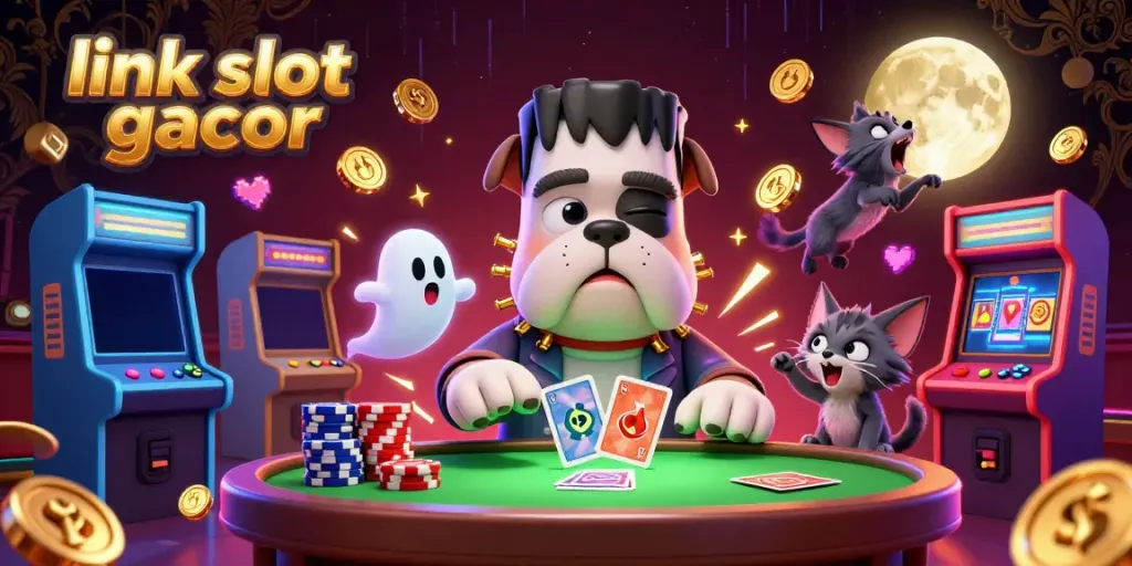 Experience winning excitement at link slot gacor with 3D characters and vibrant casino elements.