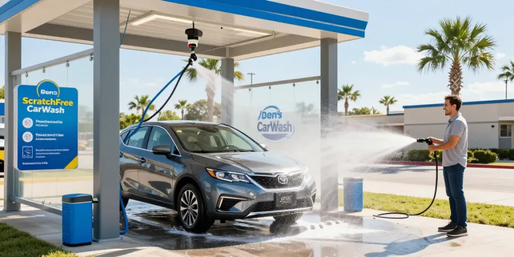 Experience a touchless car wash near me Fort Worth with advanced technology, vibrant atmosphere, and customer satisfaction.