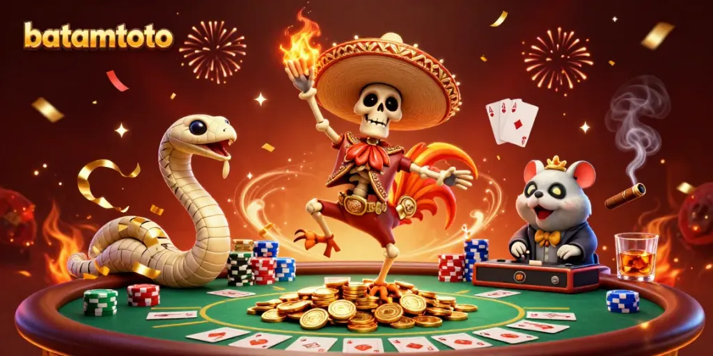 Menggenggam keberuntungan di batamtoto dengan skeleton mariachi dan rempah hadiah besar di kasino.