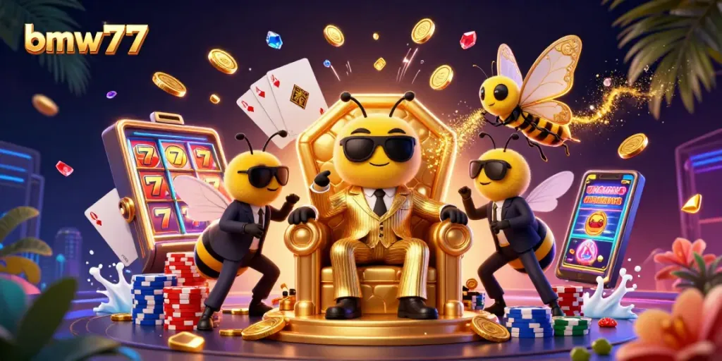 Menangkan jackpot di bmw777 dengan slot mesin yang menarik dan karakter unik dalam suasana kasino yang megah.