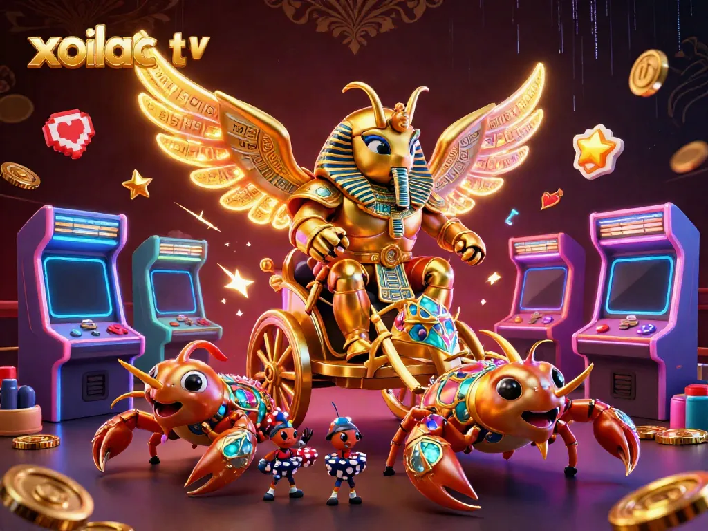 Experience amazing gameplay with Xoilac TV, showcasing rich visuals in a vibrant gaming atmosphere.