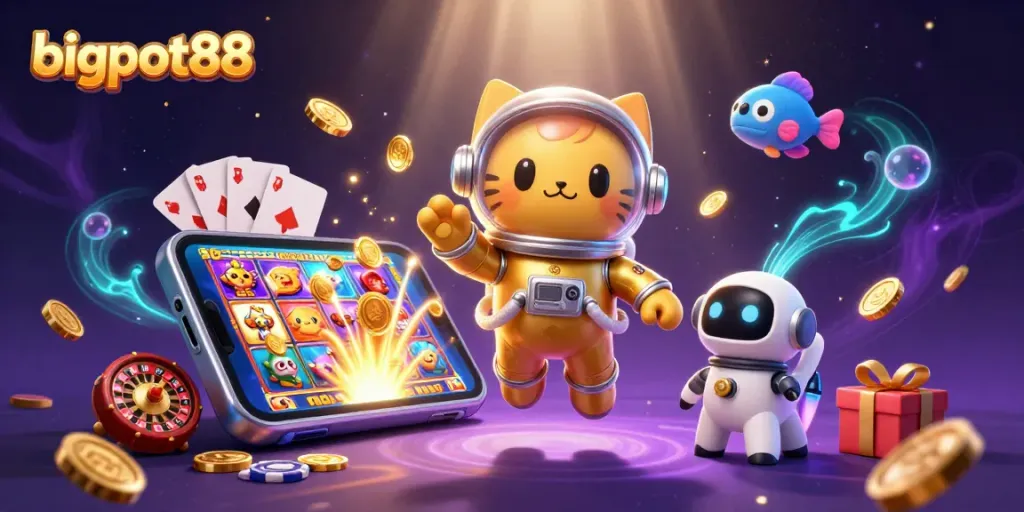 Menangkan permainan slot bigpot88 dengan desain luar angkasa yang penuh warna dan detail menarik.